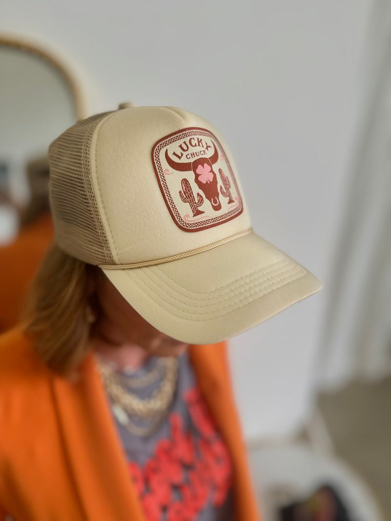 Desert Dreams Khaki Foam Trucker Hat