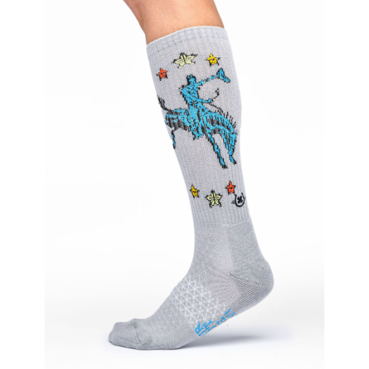 Fringe and Lucky Chuck Long live grey performance socks the best made socks ever