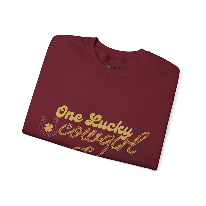 One Lucky Cowgirl Crewneck Sweatshirt