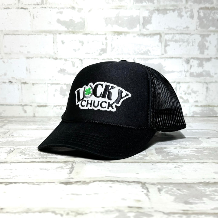 Lucky Chuck Clover Patch Hat