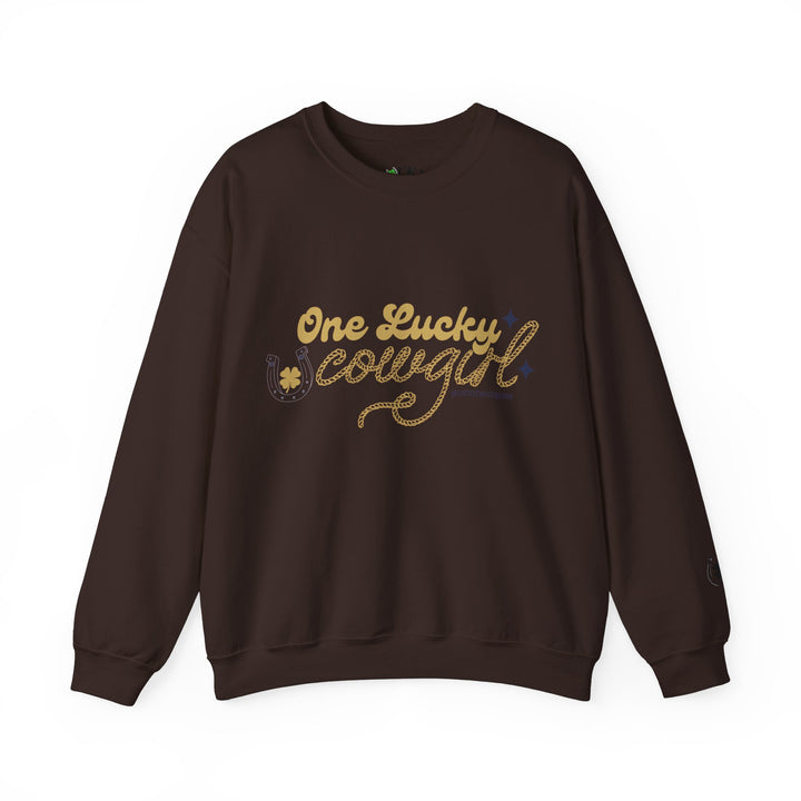 One Lucky Cowgirl Crewneck Sweatshirt