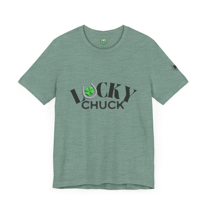 Lucky Chuck  Logo Unisex Jersey Short Sleeve Tee