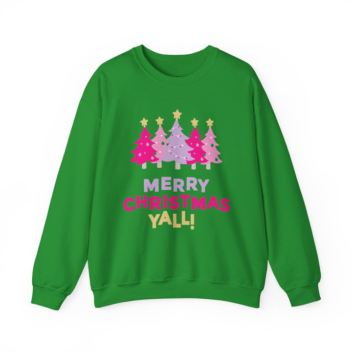 Merry Christmas Y'All Crewneck Sweatshirt