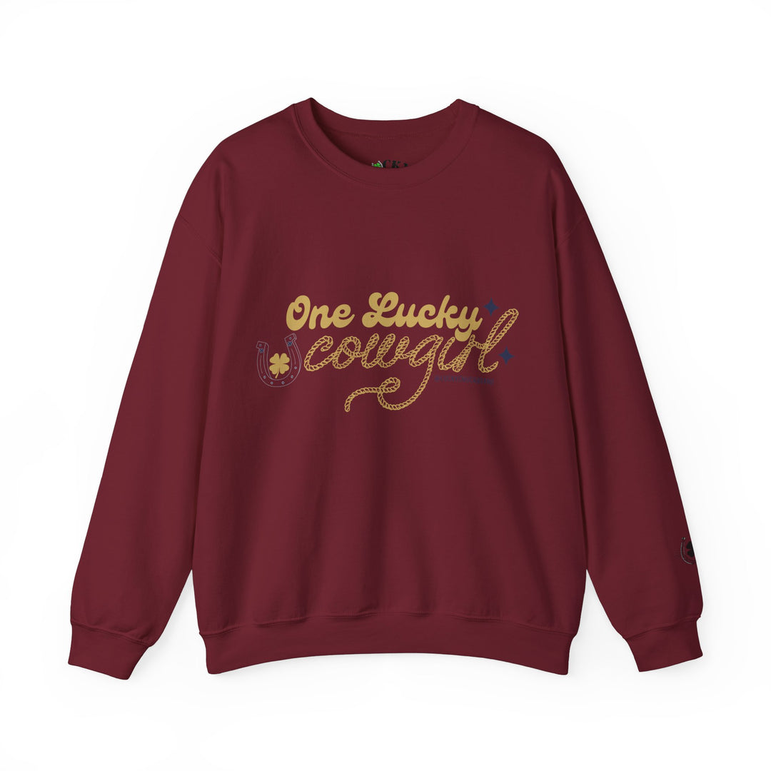 One Lucky Cowgirl Crewneck Sweatshirt