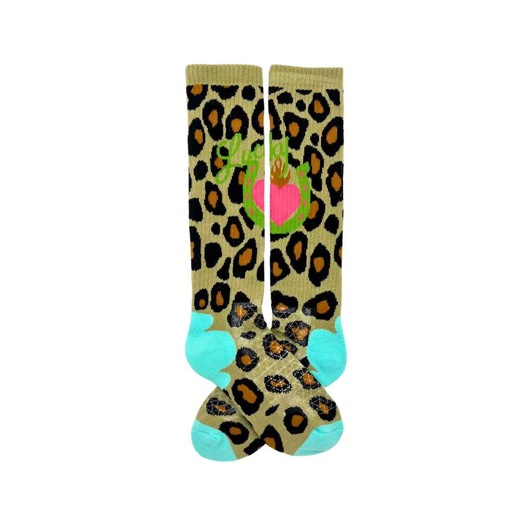 Lucky Leopard Diva Performance Boot Socks – Lucky Chuck™