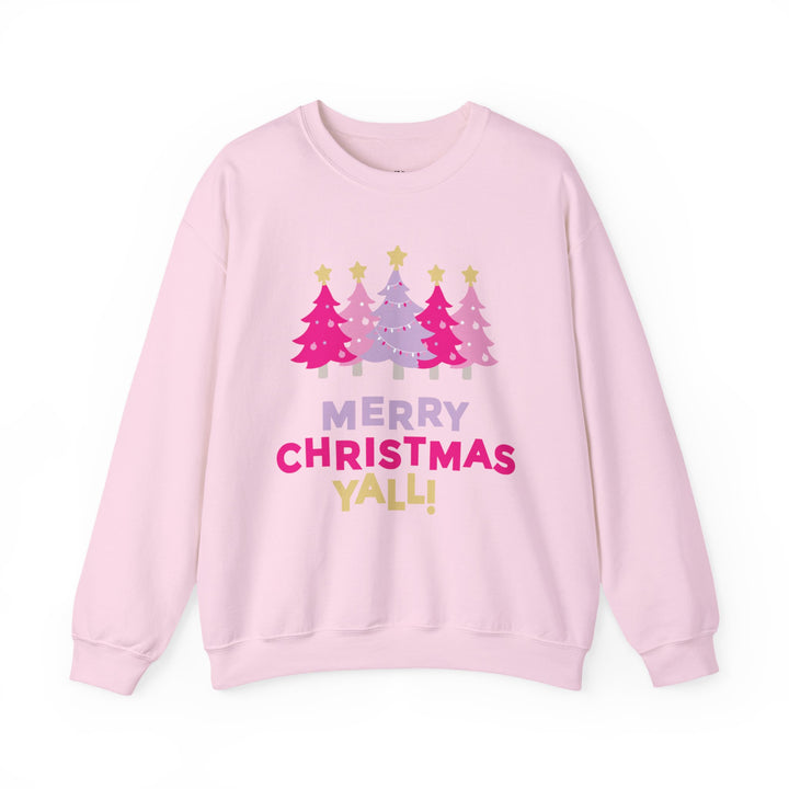 Merry Christmas Y'All Crewneck Sweatshirt