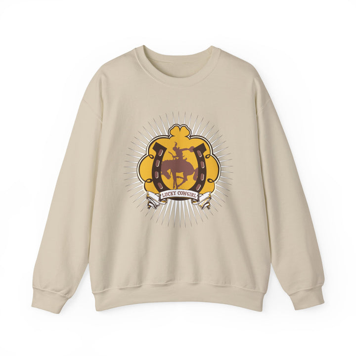 Bucking Lucky Unisex Heavy Blend™ Crewneck Sweatshirt