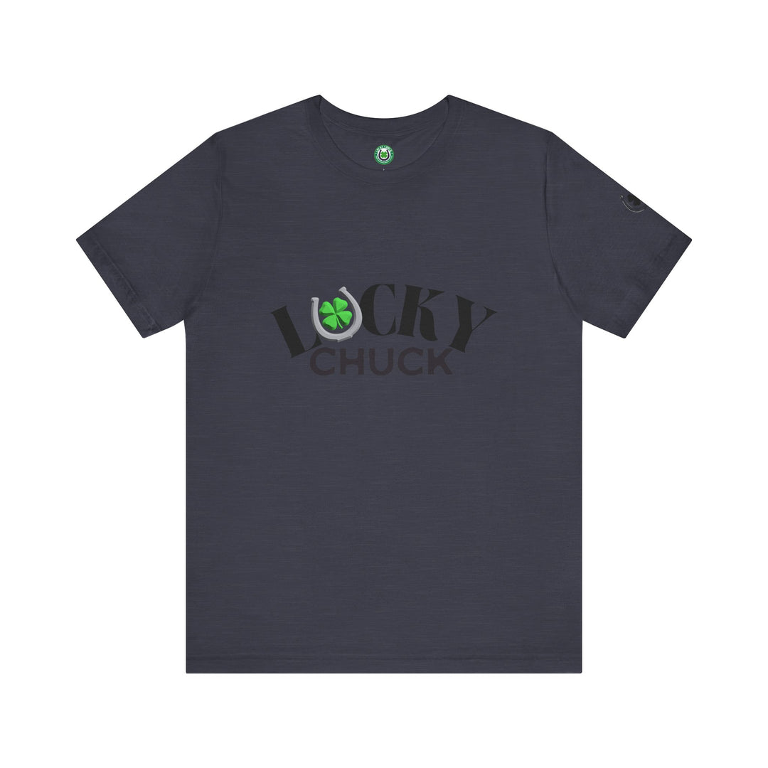 Lucky Chuck  Logo Unisex Jersey Short Sleeve Tee