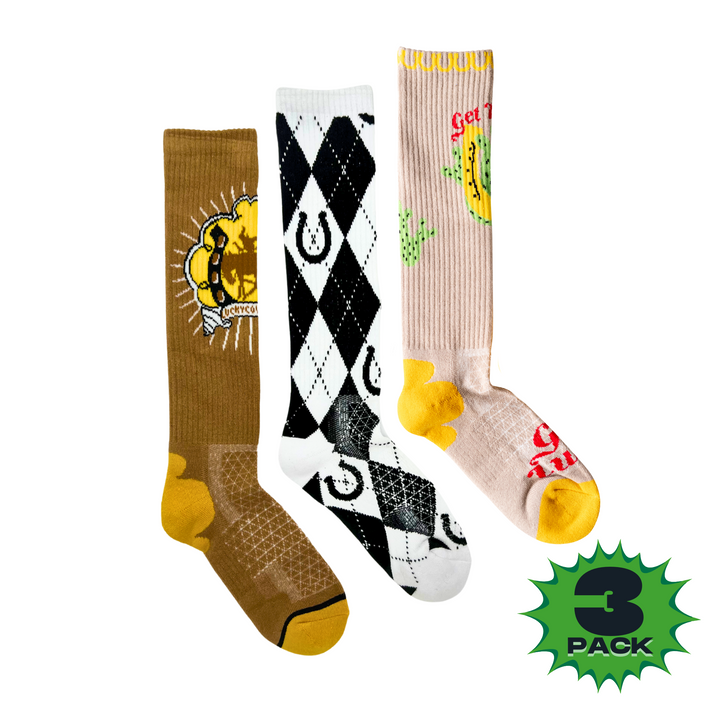 The Lucky 3 Pack | Get Lucky Bucking Cowgirl