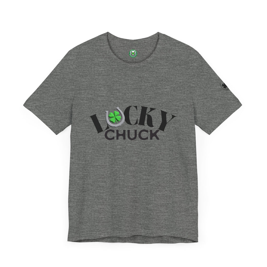 Lucky Chuck  Logo Unisex Jersey Short Sleeve Tee