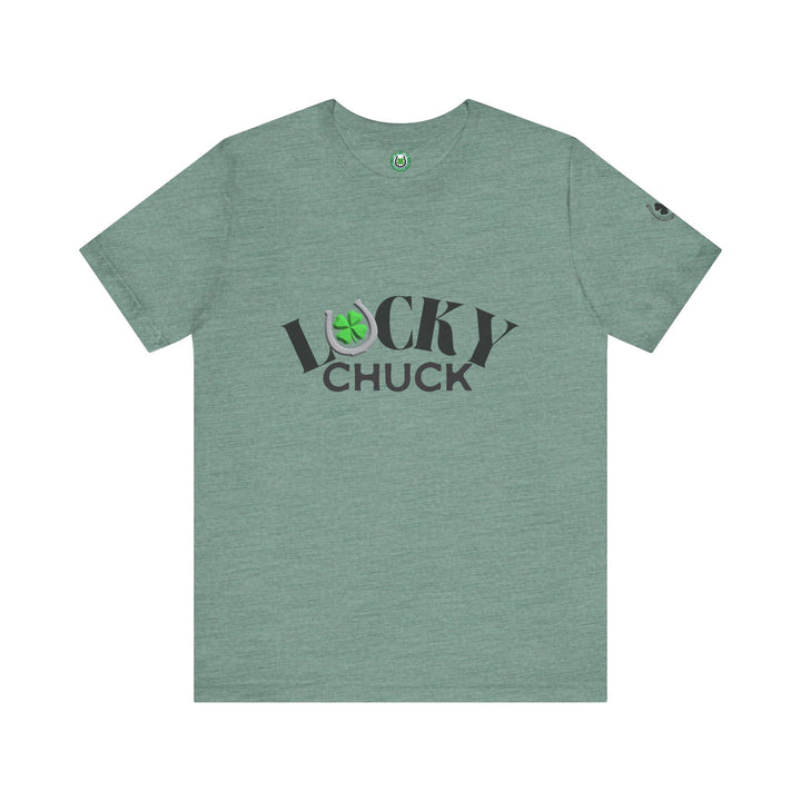 Lucky Chuck  Logo Unisex Jersey Short Sleeve Tee