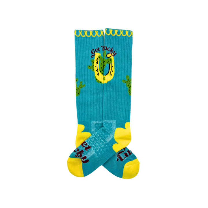 Get Lucky Aqua Performance Socks