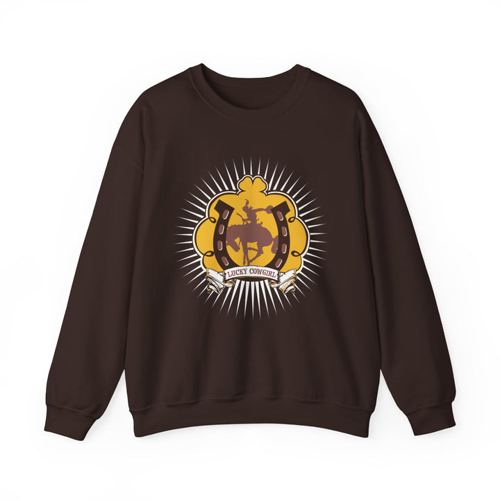 Bucking Lucky Unisex Heavy Blend™ Crewneck Sweatshirt