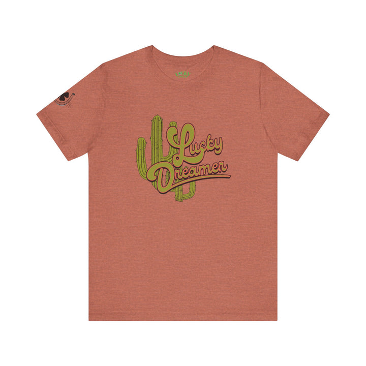 Lucky Dreamer Cactus Unisex Jersey Short Sleeve Tee