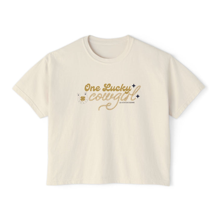 One Lucky Cowgirl Women's Boxy Tee