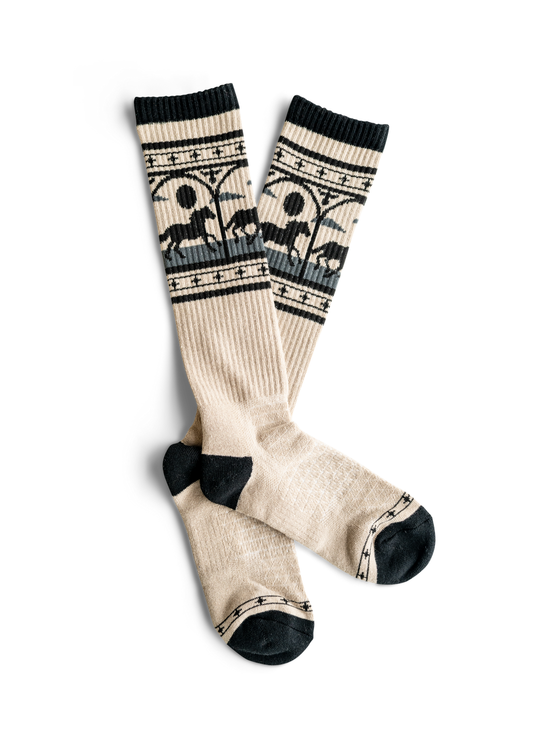 Bad Cowgirl Co. Midnight Stampede Performance Boot Socks