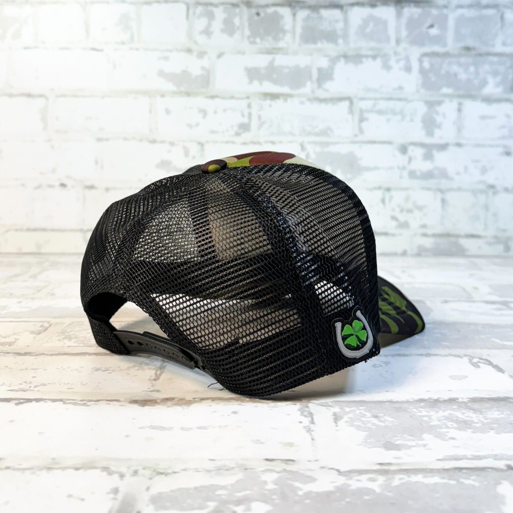 Lucky Polo Camo Trucker Hat – Lucky Chuck™ display picture 3