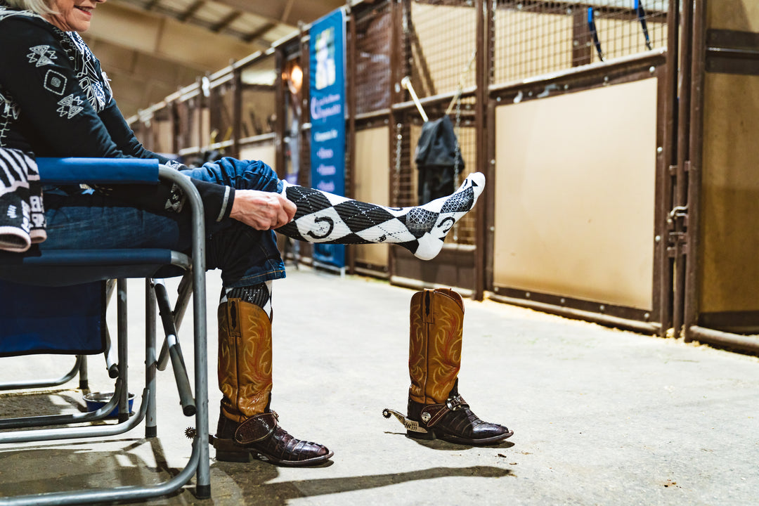 The Lucky 3 Pack | Get Lucky Bucking Cowgirl Performance Boot Socks