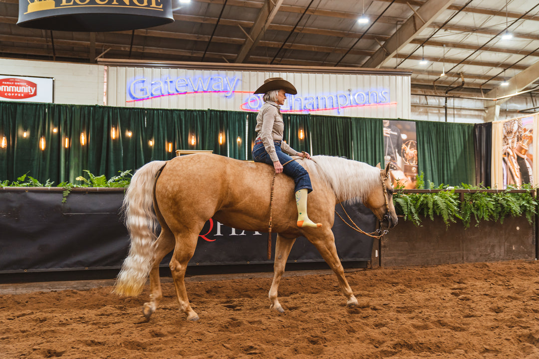 Desert Spirit Cowgirl Performance Boot Socks