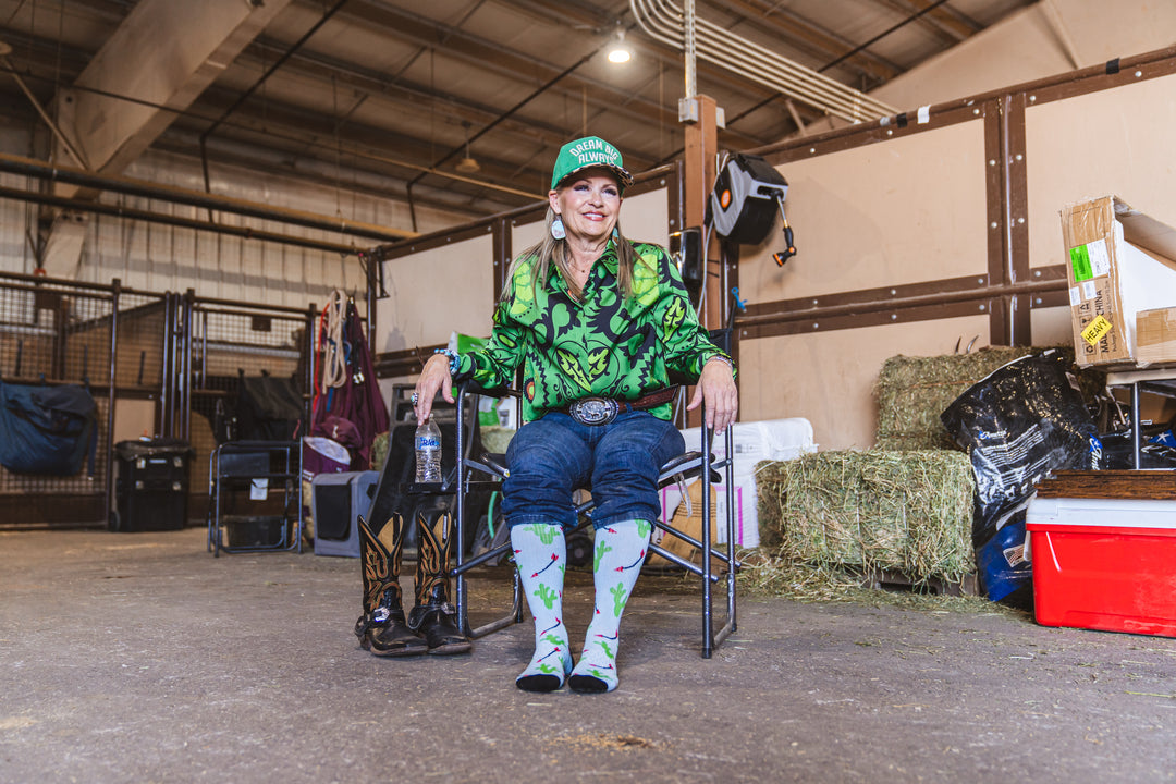 The Lucky 3 Pack | Western Soule Compass Performance Boot Socks