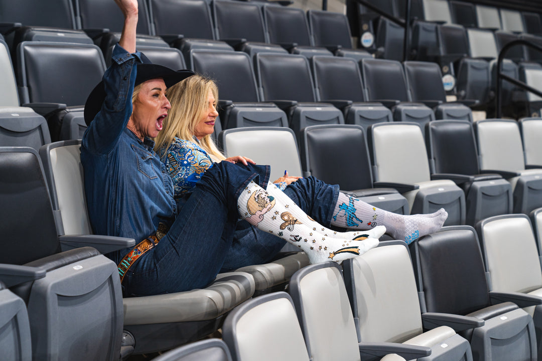 The Lucky 3 Pack |Outlaw Dreamers  Risky Cosmic Unicorn Performance Boot Socks