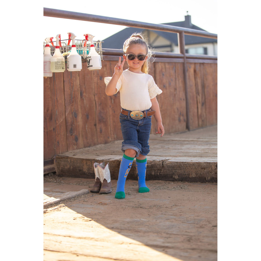 Kids Lucky Denim Socks