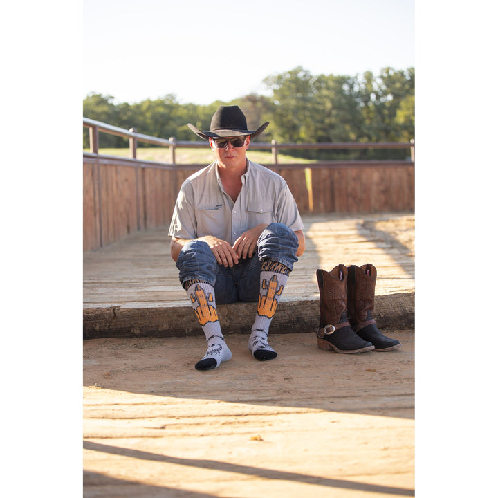 Bad Cowgirl Co. Middle of Mojave Performance Boot Socks