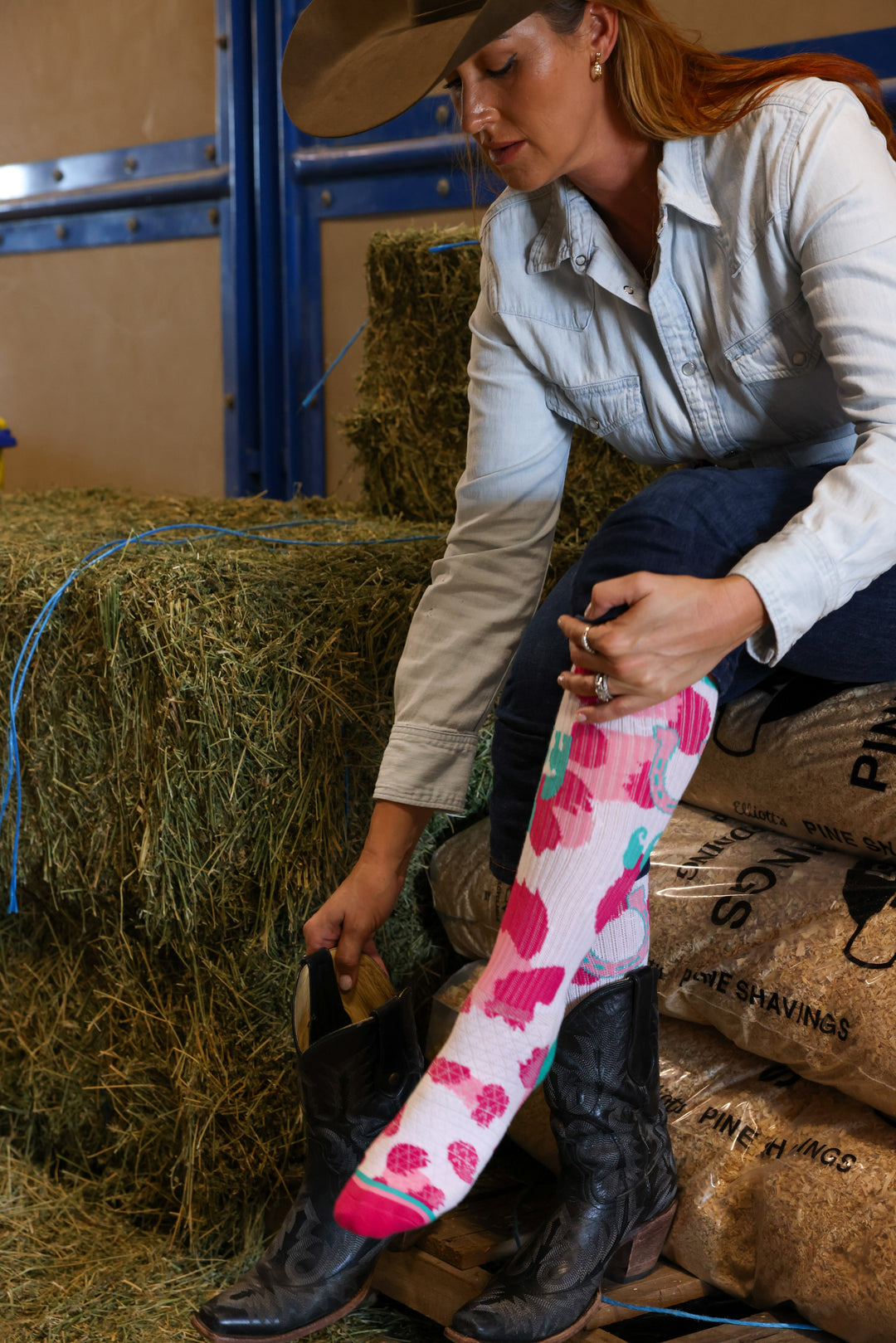 Gypsy Lucky Cowgirl Performance Boot Socks