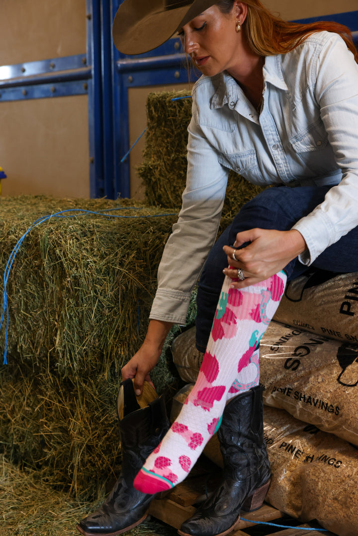 Gypsy Lucky Cowgirl Performance Boot Socks