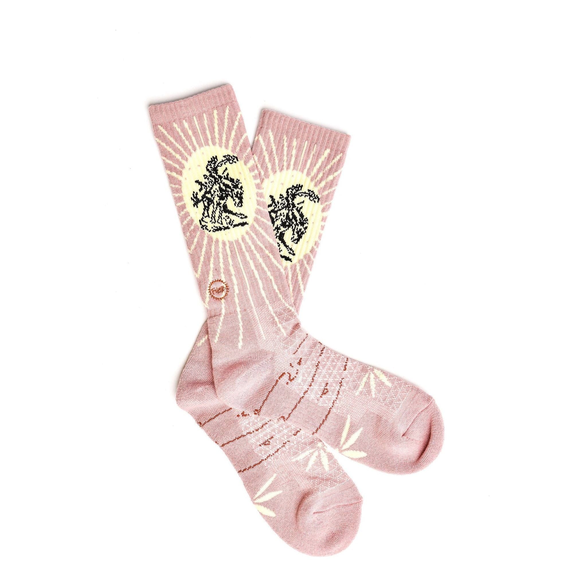 FRAGMENT FRGMT FUKUSKE Socks PINK ピンク FRAGMENT x Fukusuke FRGMT Socks 