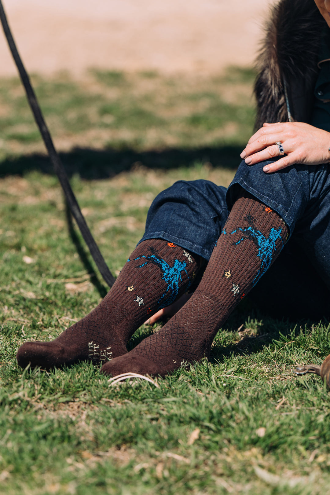 The Lucky 3 Pack | Fringe Performance Boot Socks