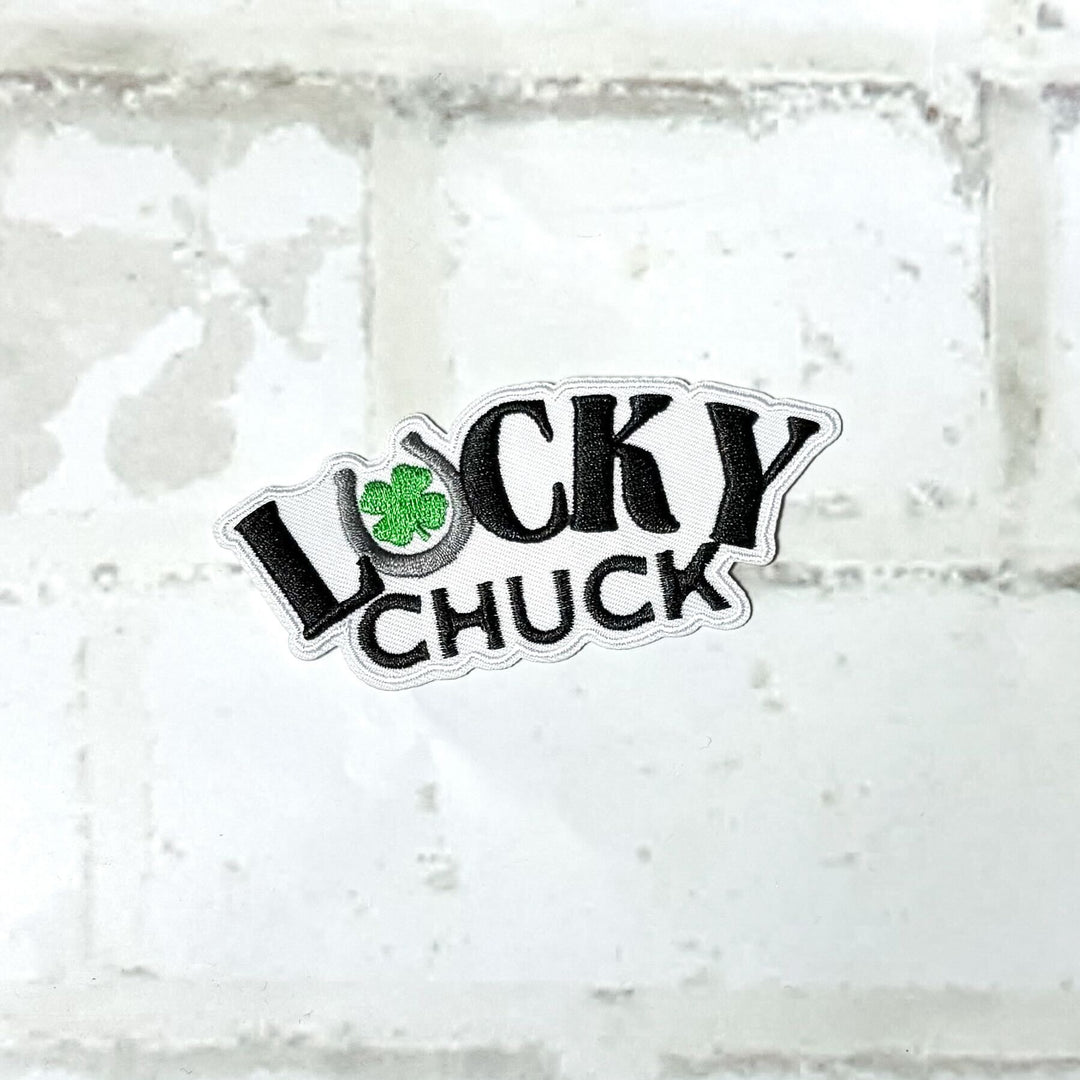 Lucky Chuck Logo Iron-on Patch