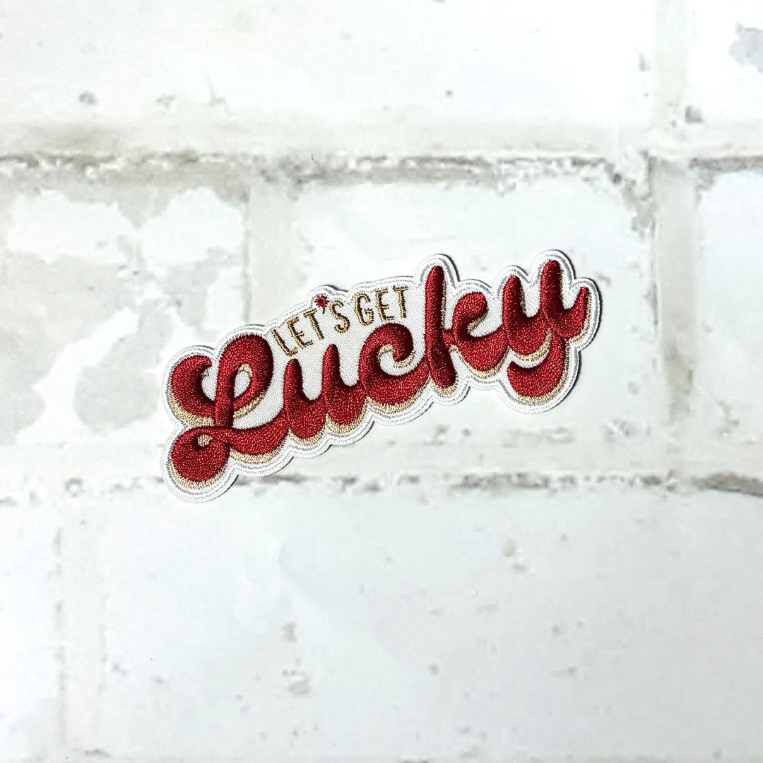Let’s Get Lucky Iron-on Patch