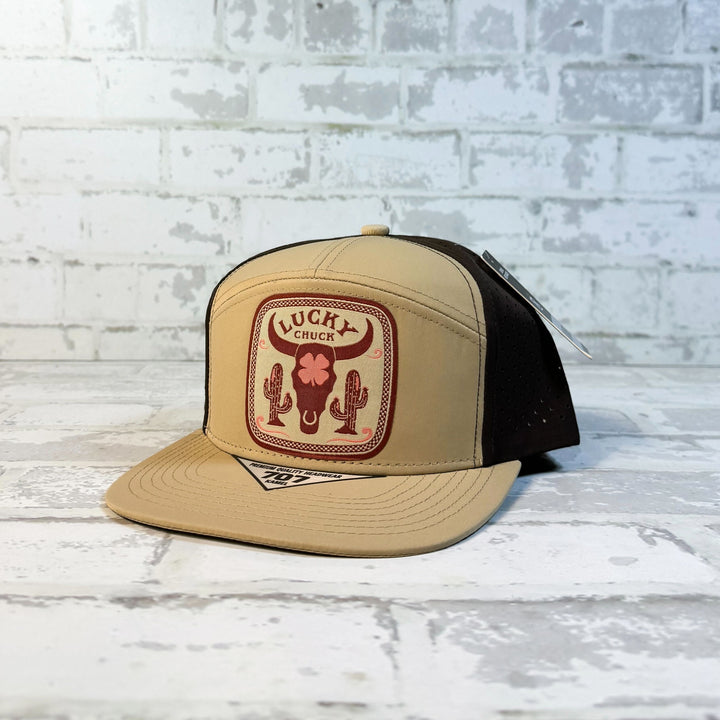 Desert Dreams Tan Patch Trucker Patch Hat