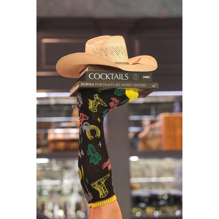 Neon Wrangler Performance Boot Socks