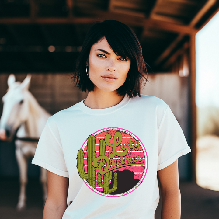 Lucky Desert Dreamer Unisex Jersey Short Sleeve Tee