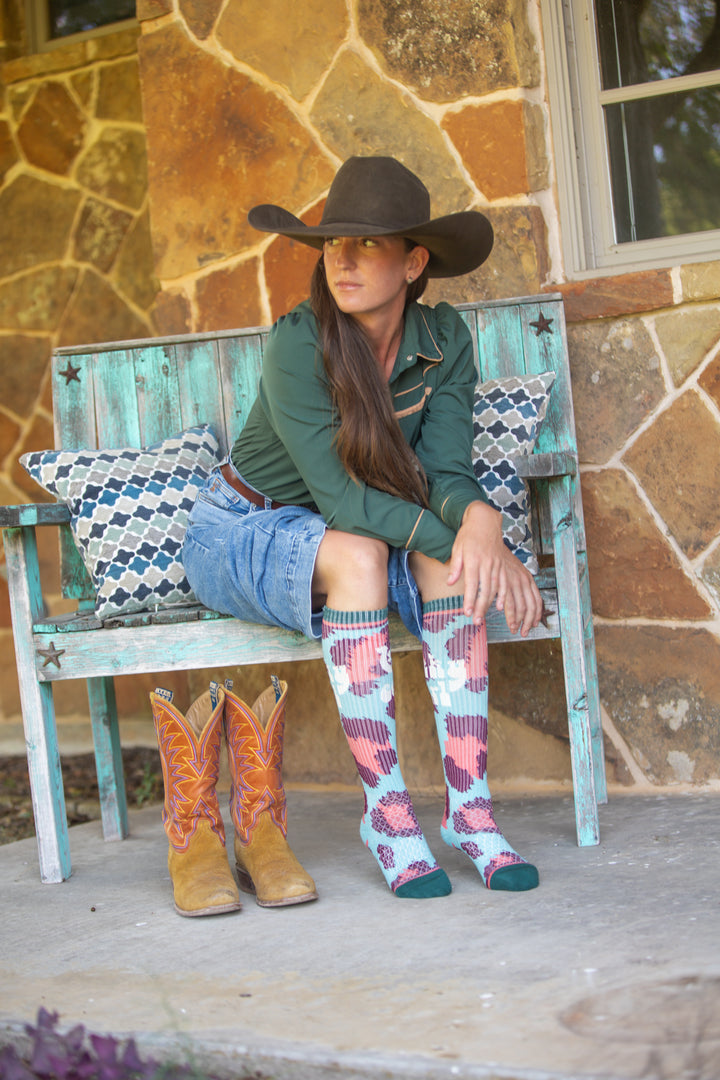 Gypsy Lucky Cowgirl Warm Western Performance Boot Socks