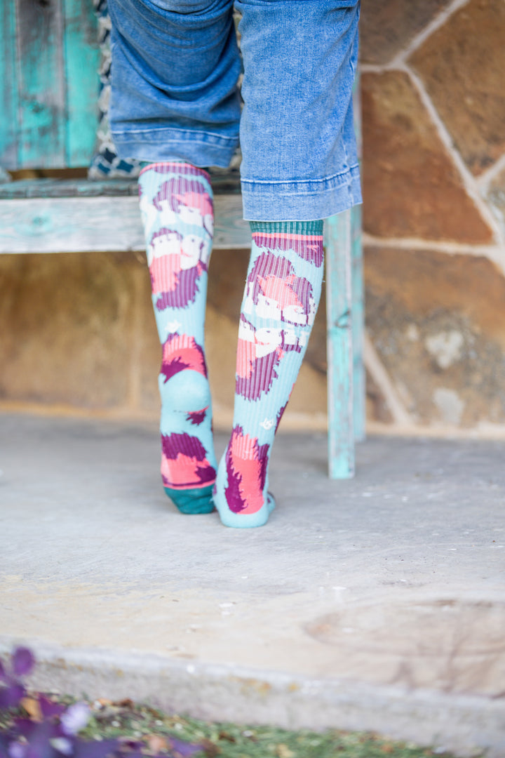Gypsy Lucky Cowgirl Warm Western Performance Boot Socks