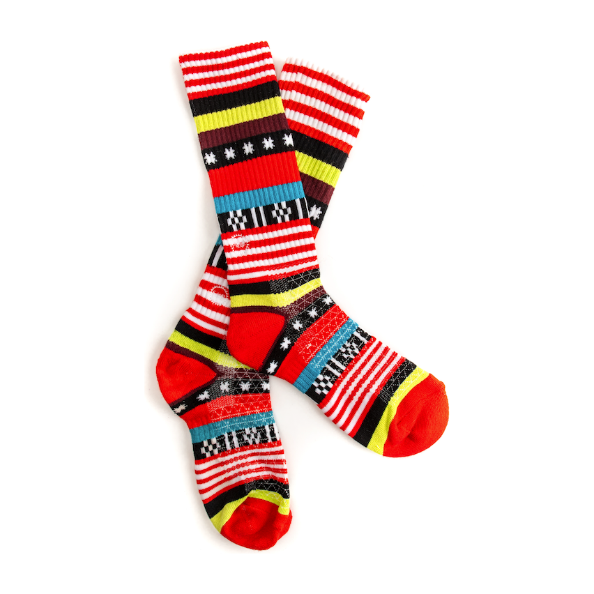 Fringe Serape Christmas Performance Socks