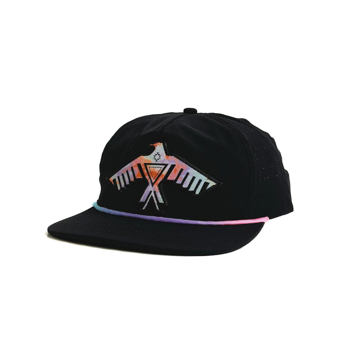 Tie Dye River Thunderbird Patch Hat