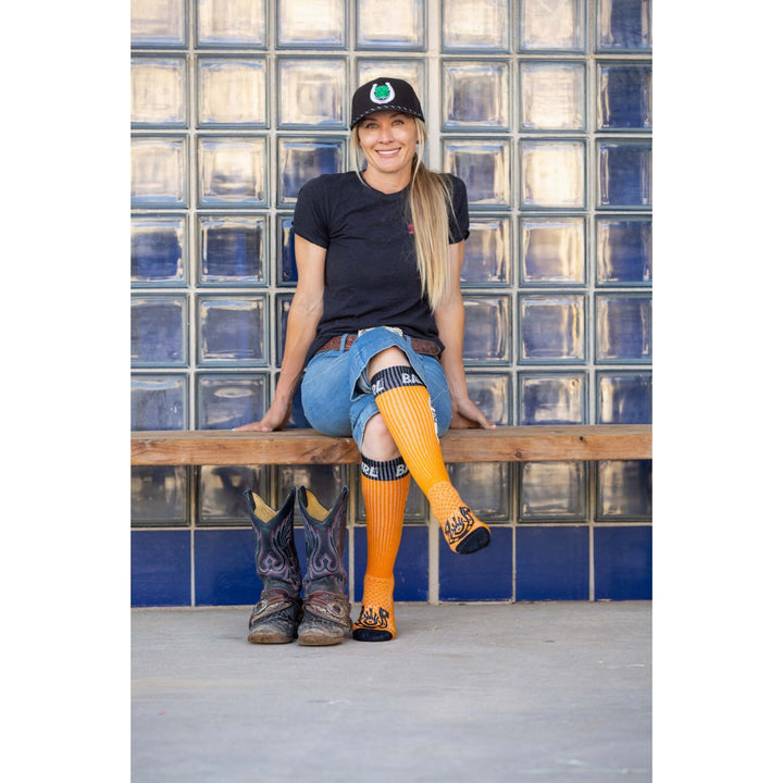 Bad Cowgirl Co. Cowgirls Needed Performance Boot Socks