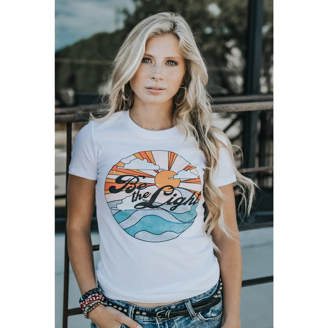 Be The Light  Unisex Jersey Short Sleeve Tee