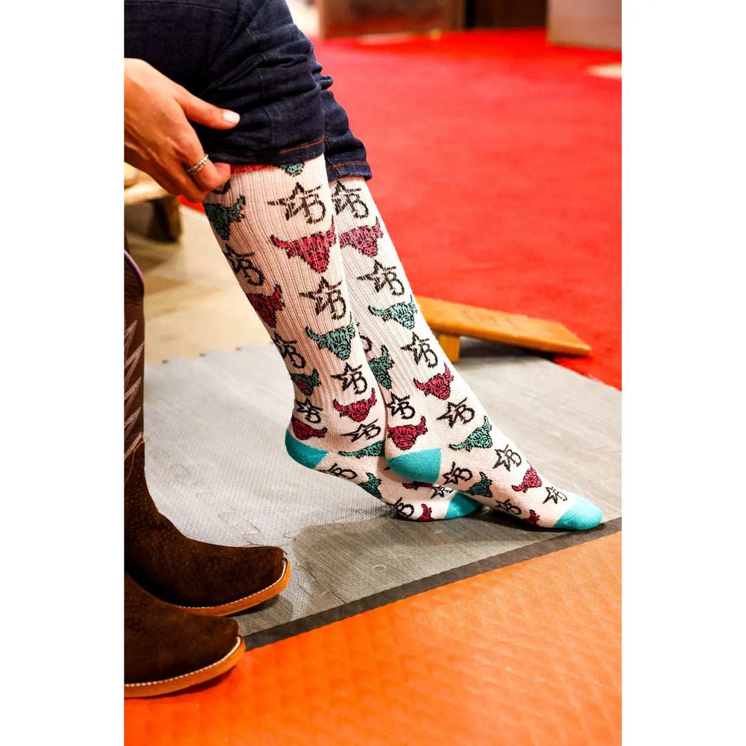 Bougie Cattle Co. Bougie &amp; Branded Performance Boot Socks