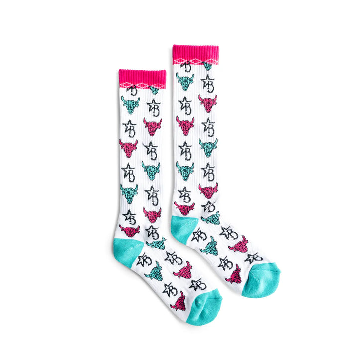 Bougie Cattle Co. Bougie &amp; Branded Performance Boot Socks