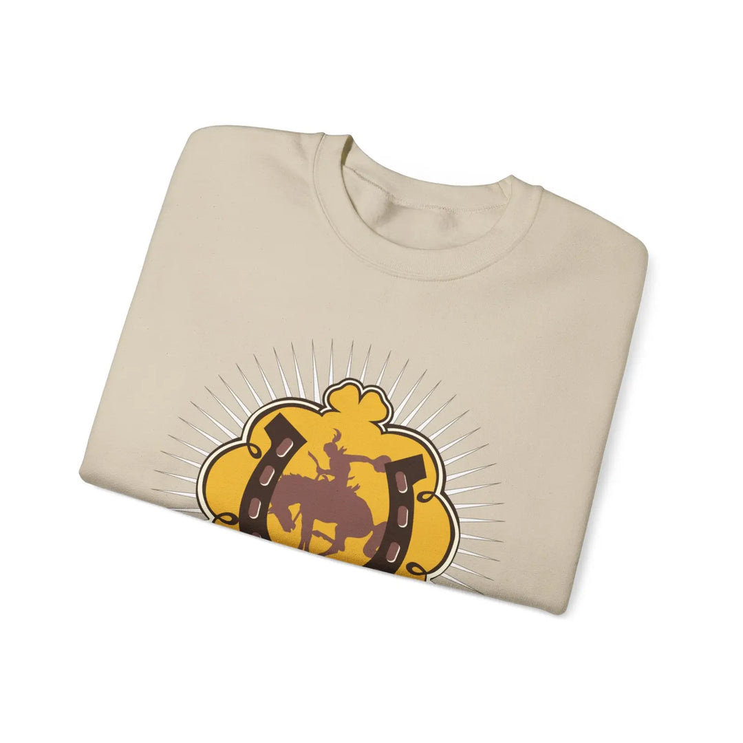 Bucking Lucky Unisex Heavy Blend™ Crewneck Sweatshirt