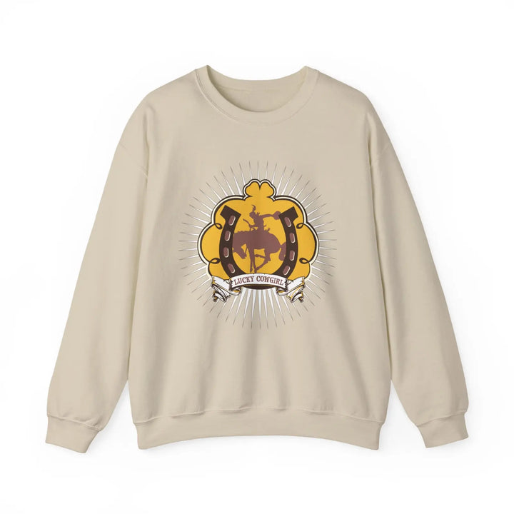 Bucking Lucky Unisex Heavy Blend™ Crewneck Sweatshirt