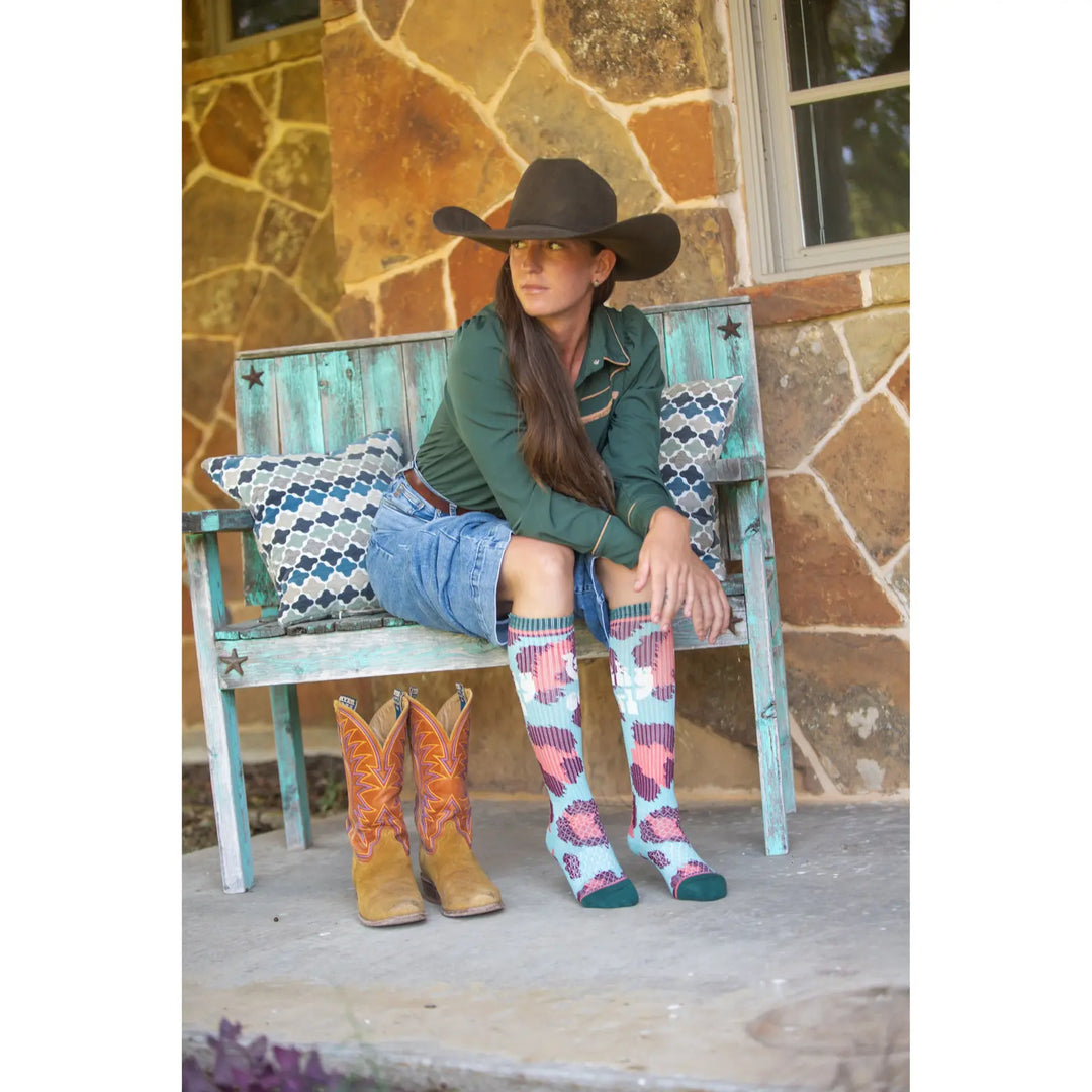 Gypsy Lucky Cowgirl Warm Western Performance Boot Socks