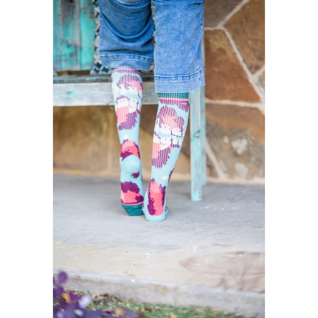 Gypsy Lucky Cowgirl Warm Western Performance Boot Socks