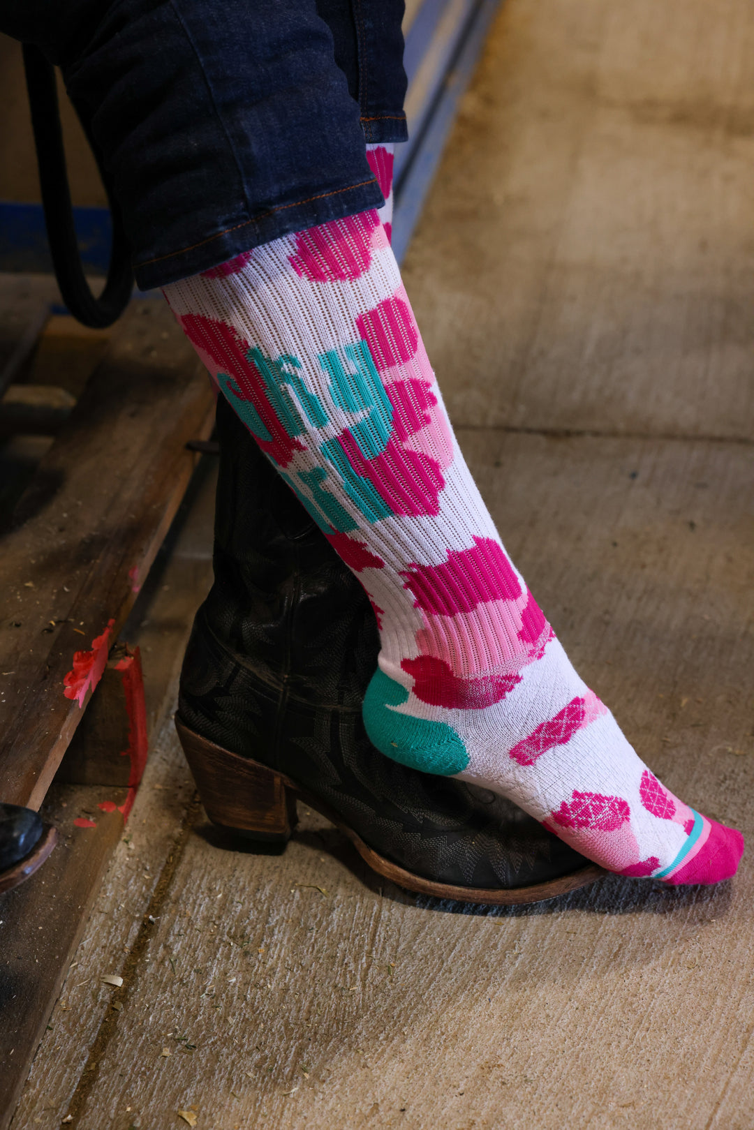 Gypsy Lucky Cowgirl Performance Boot Socks