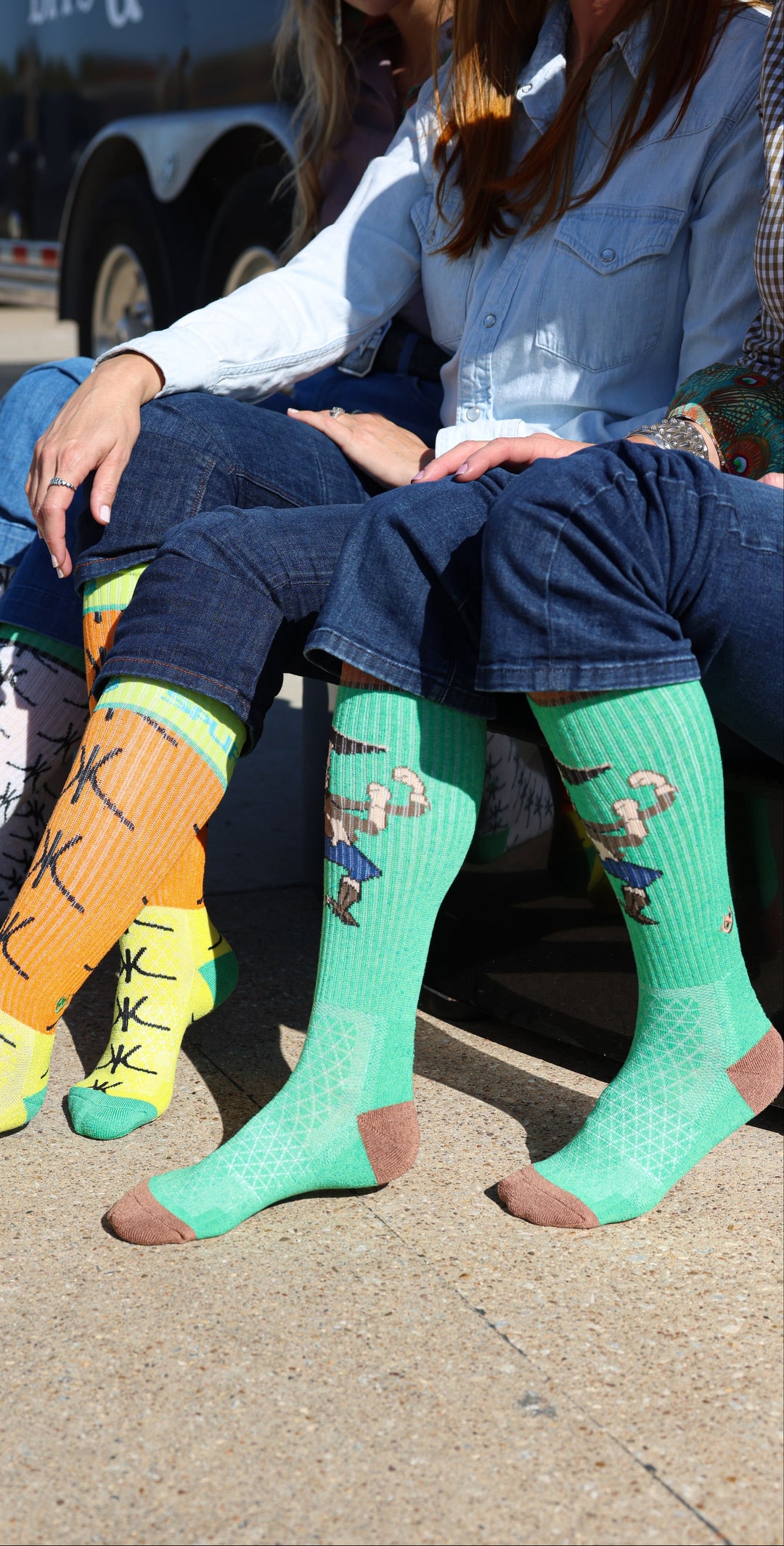 Kerry Kelley The Shamrock Showdown Green Performance Boot Socks